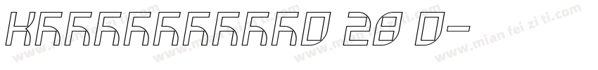 KSORHDGPIZ0 28 0字体转换